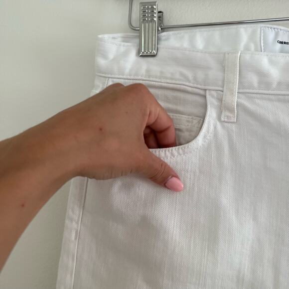 Current Elliott Skinny Denim Jeans Pockets White 26 - Picture 4 of 9